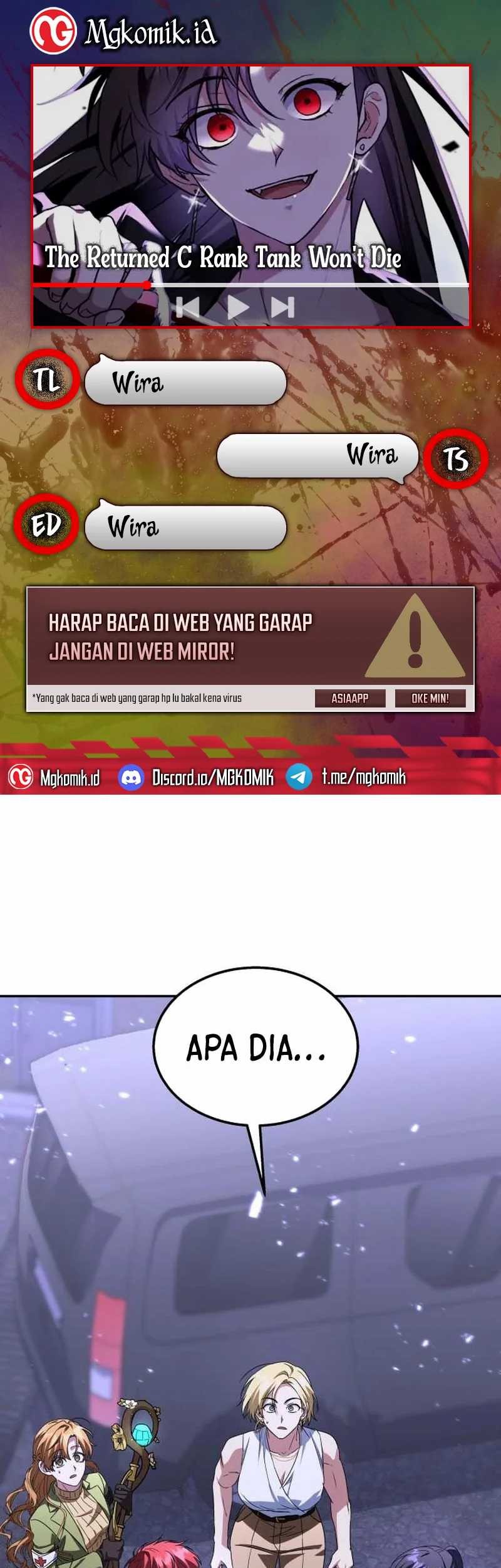 Komik The Returned C-Rank Tank Won’t Die! Chapter 14 gambar 1
