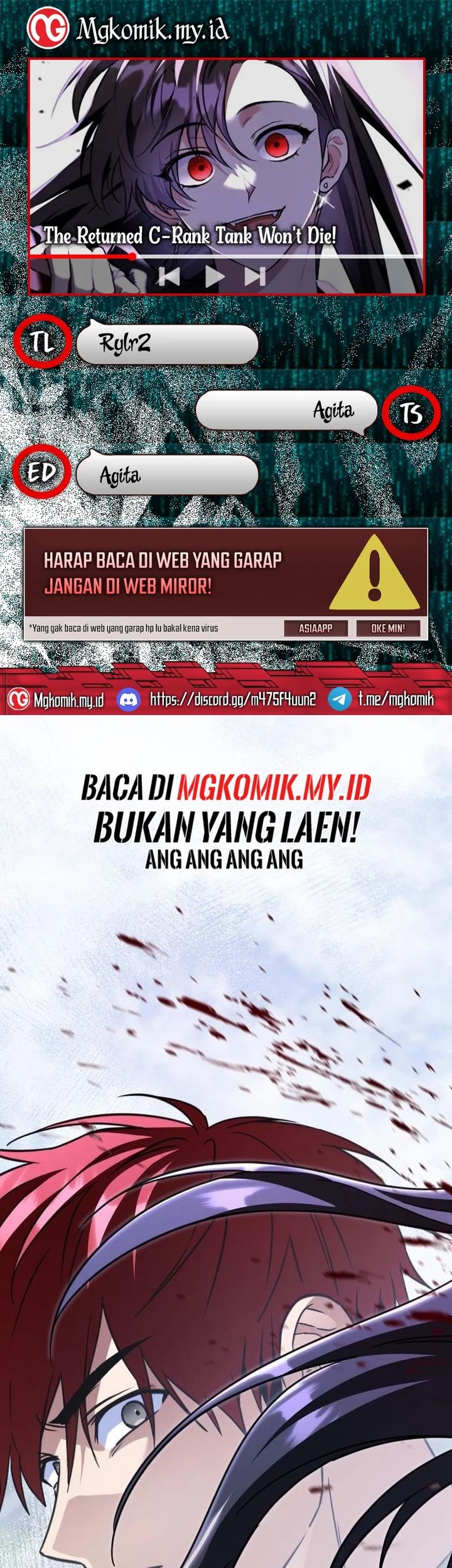 Komik The Returned C-Rank Tank Won’t Die! Chapter 17 gambar 1