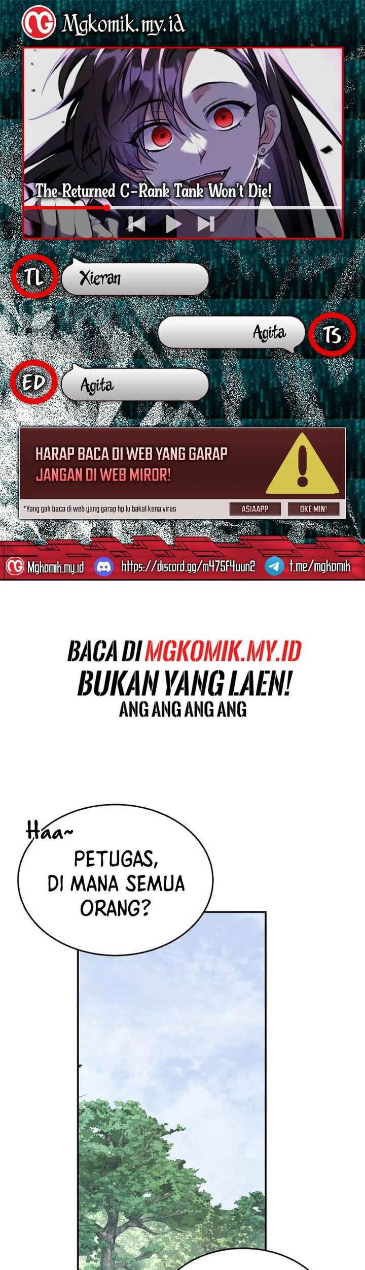 Komik The Returned C-Rank Tank Won’t Die! Chapter 19 gambar 1