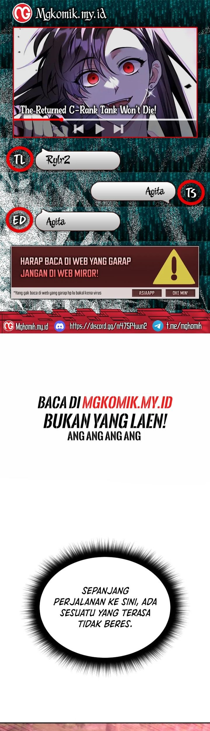Komik The Returned C-Rank Tank Won’t Die! Chapter 21 gambar 1