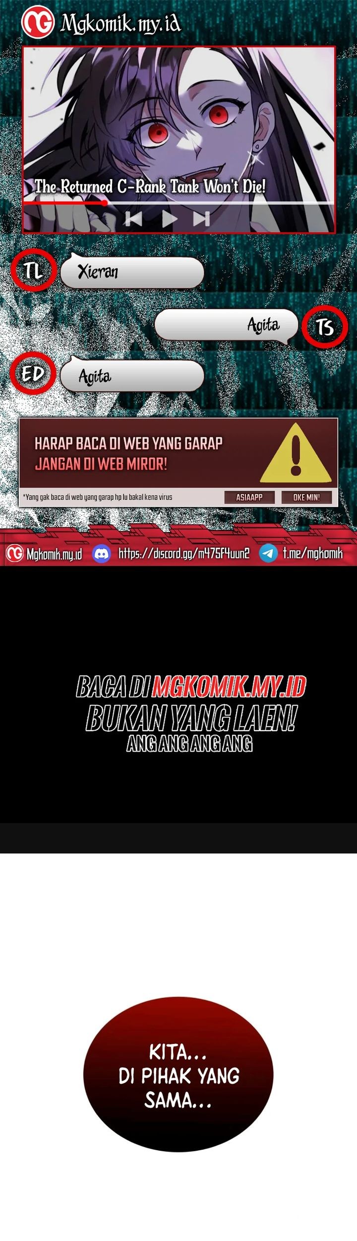 Komik The Returned C-Rank Tank Won’t Die! Chapter 26 gambar 1