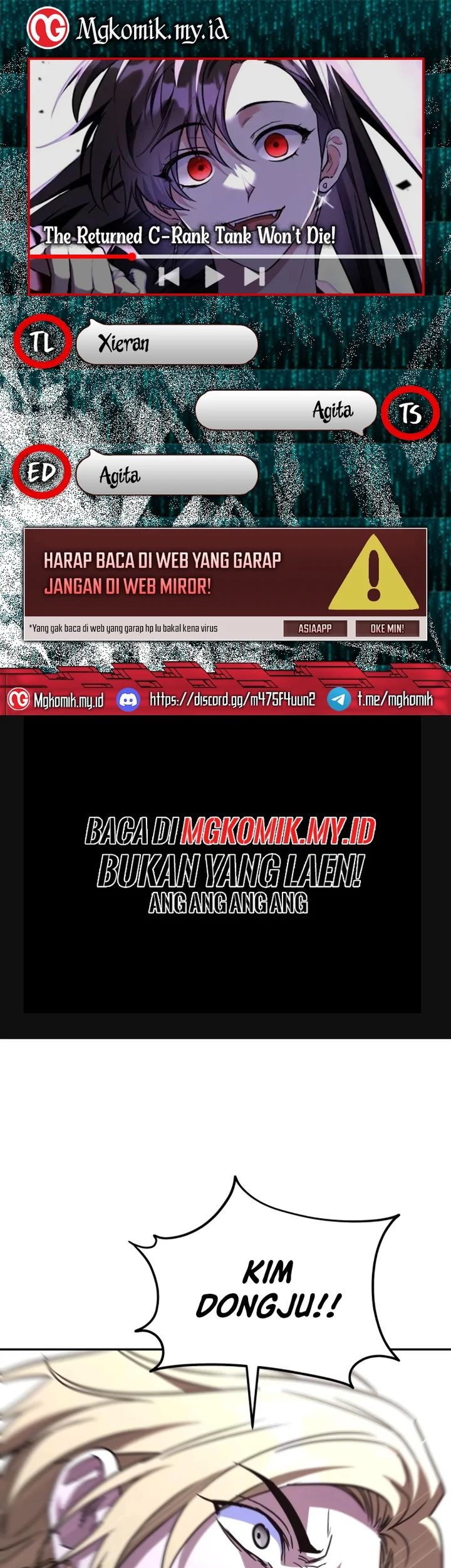 Komik The Returned C-Rank Tank Won’t Die! Chapter 27 gambar 1