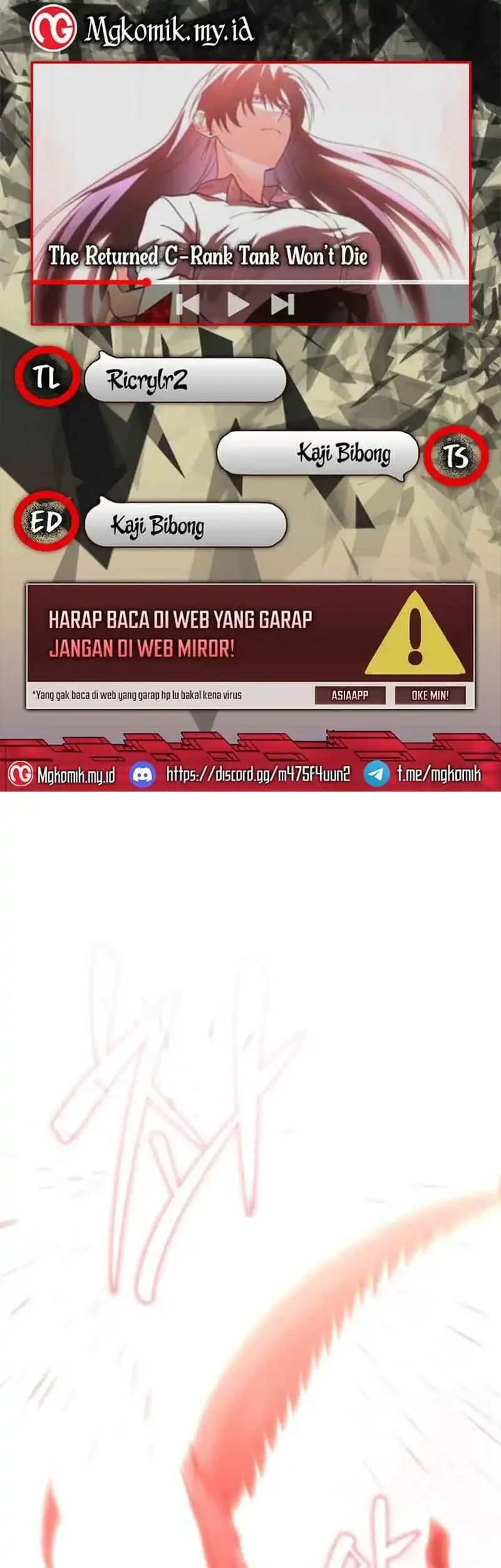 Komik The Returned C-Rank Tank Won’t Die! Chapter 38 gambar 1