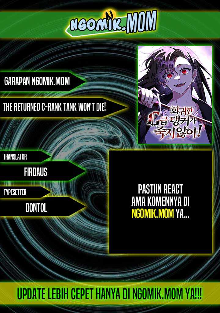 Komik The Returned C-Rank Tank Won’t Die! Chapter 5 gambar 1