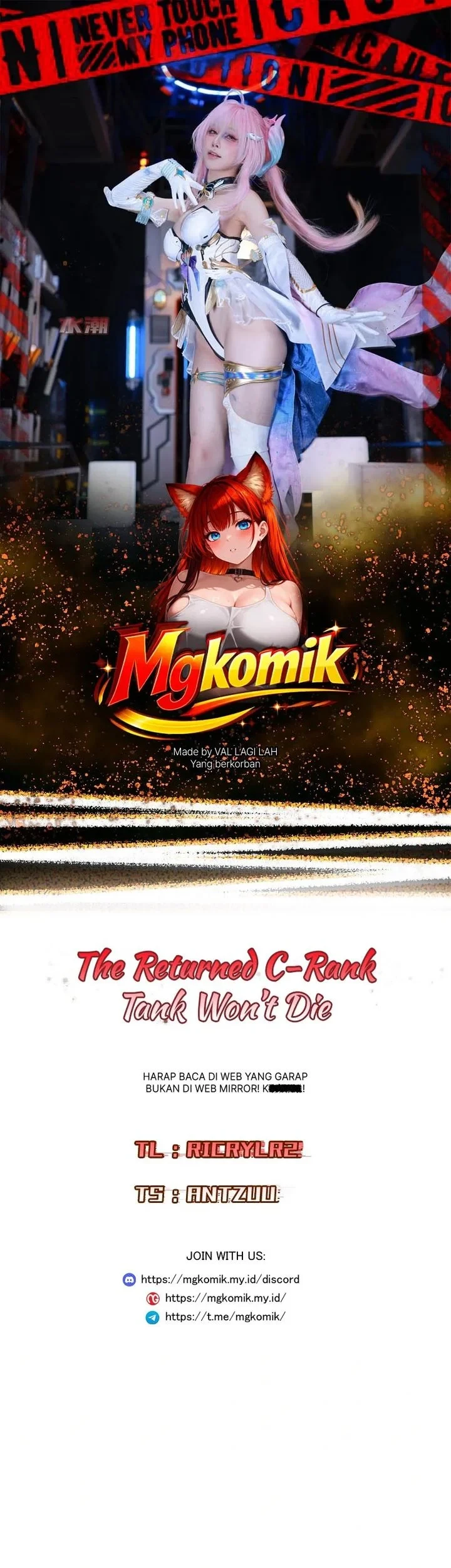 Komik The Returned C-Rank Tank Won’t Die! Chapter 58 gambar 1