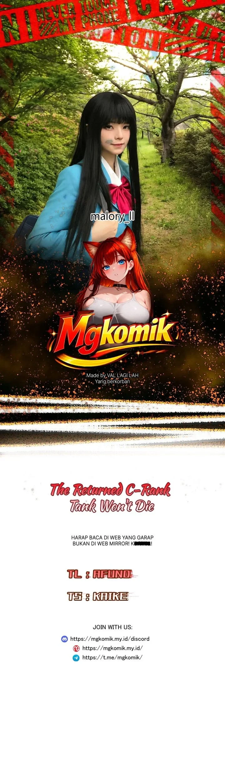 Komik The Returned C-Rank Tank Won’t Die! Chapter 59 gambar 1