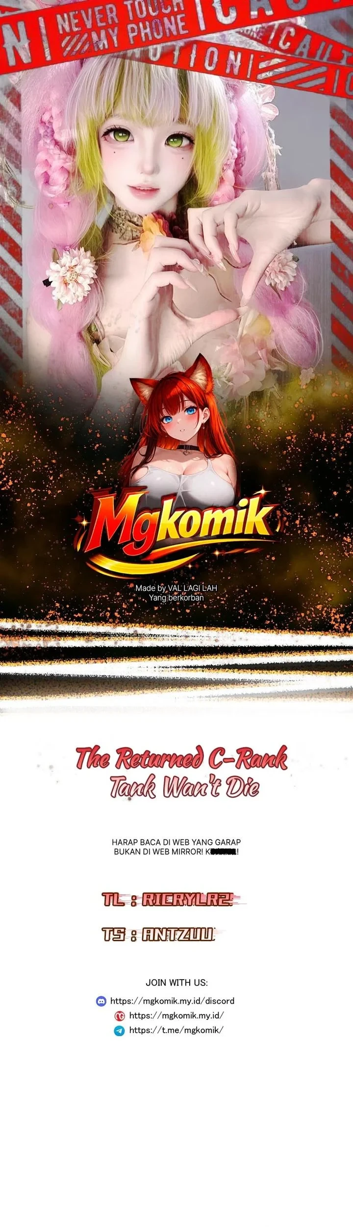 Komik The Returned C-Rank Tank Won’t Die! Chapter 64 gambar 1