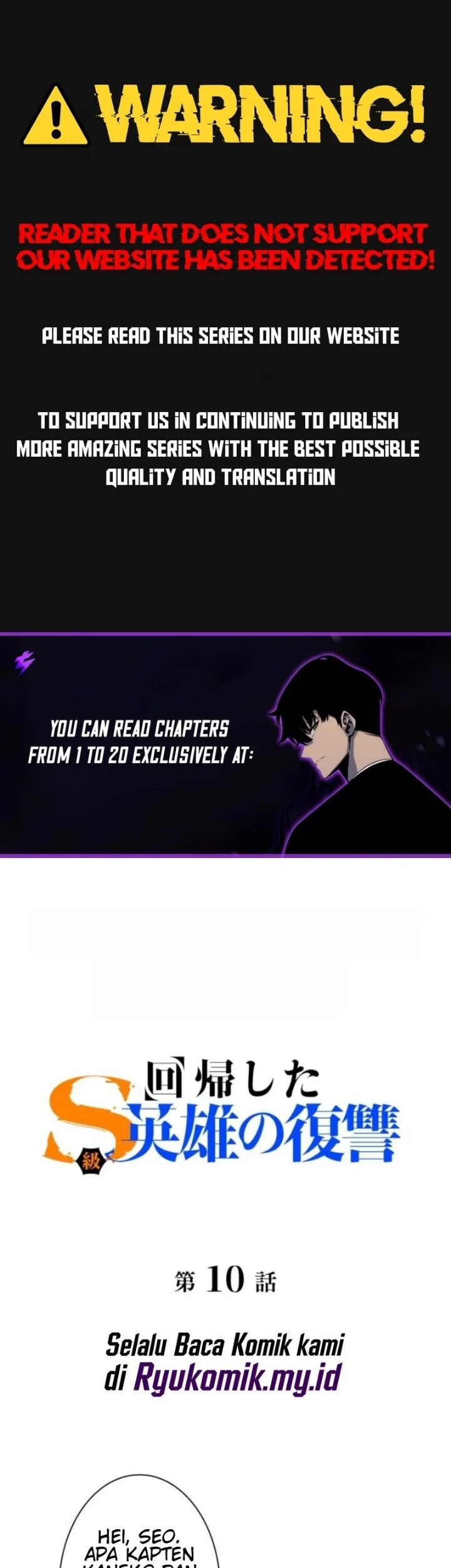 Manhwa The Revenge of the Regressed S-Class Hero Chapter 10 gambar 2
