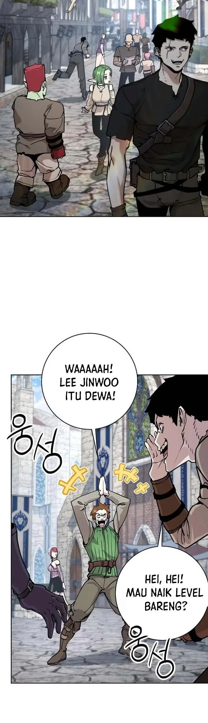 Manhwa The Ruined World Was Mistaken for a Game Chapter 7 gambar 2