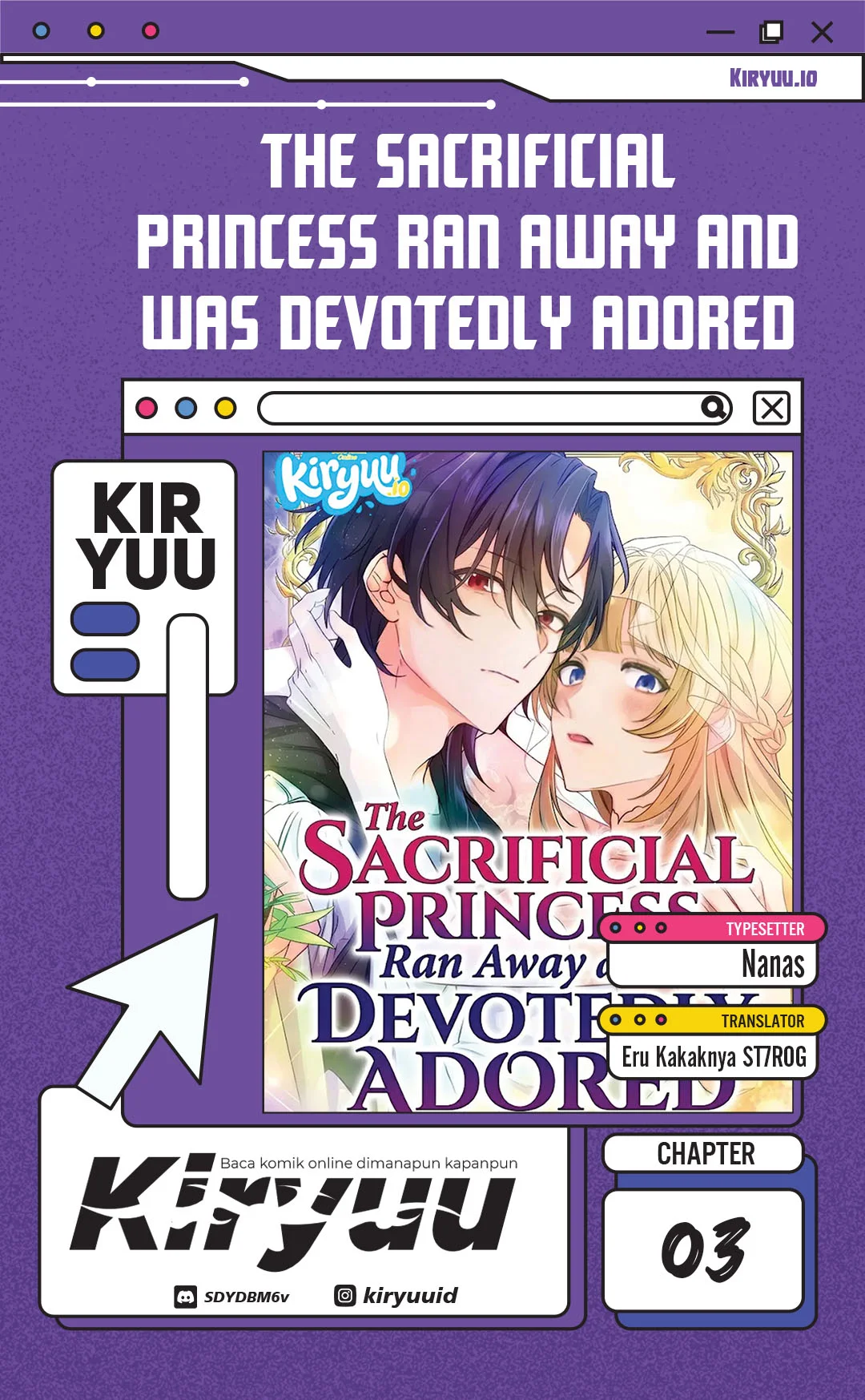 Komik The Sacrificial Princess Ran Away and was Devotedly Adored Chapter 3 gambar 1