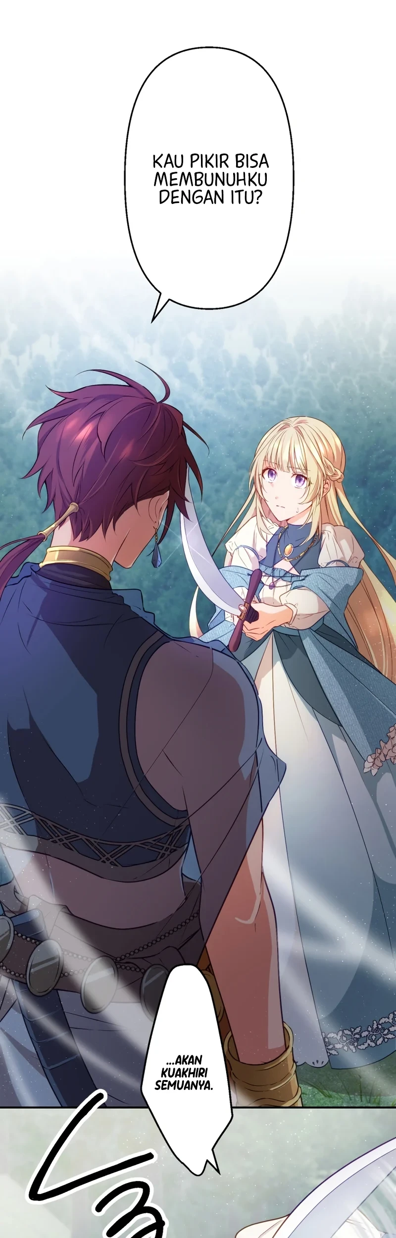 Manhwa The Sacrificial Princess Ran Away and was Devotedly Adored Chapter 8 gambar 2