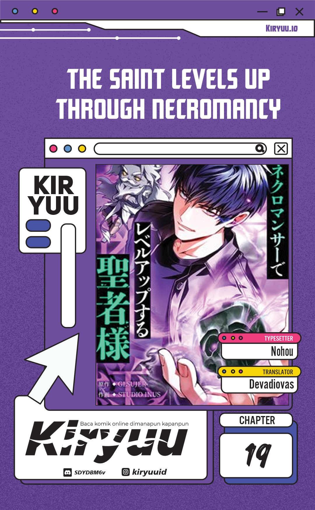 Komik The Saint Levels Up Through Necromancy Chapter 19 gambar 1