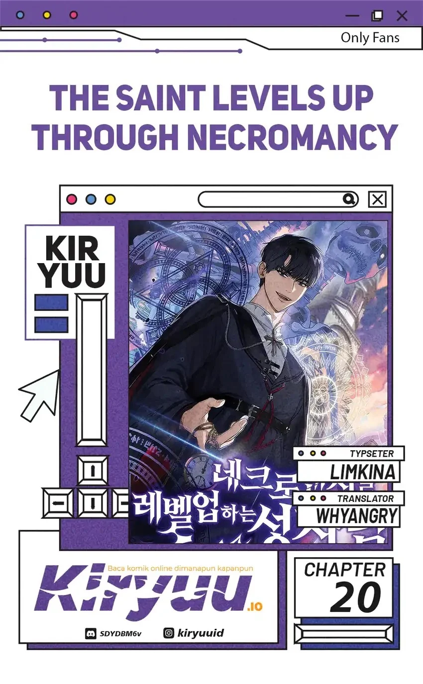 Komik The Saint Levels Up Through Necromancy Chapter 20 gambar 1