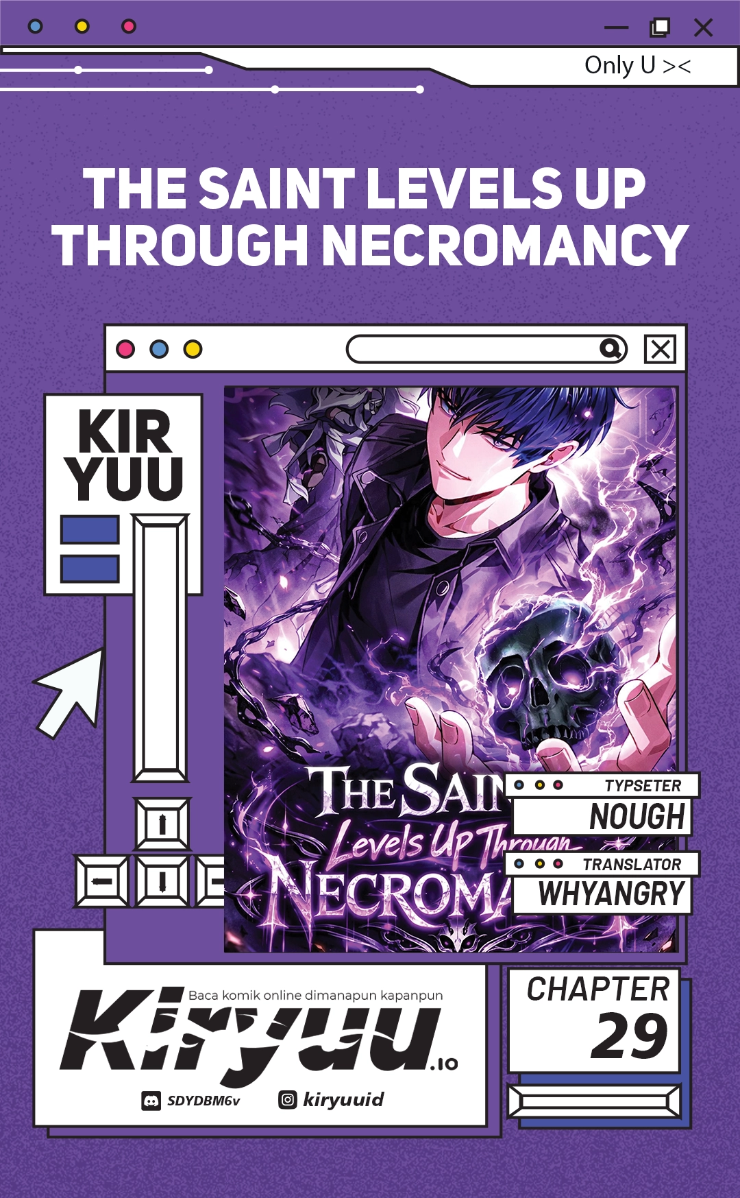 Komik The Saint Levels Up Through Necromancy Chapter 29 gambar 1