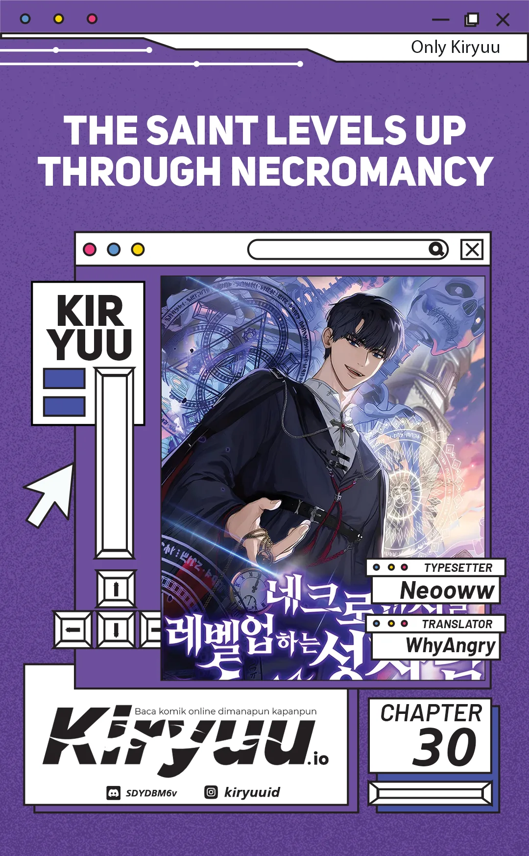 Komik The Saint Levels Up Through Necromancy Chapter 30 gambar 1