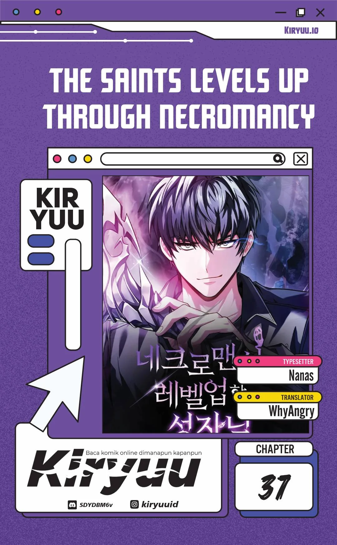 Komik The Saint Levels Up Through Necromancy Chapter 37 gambar 1