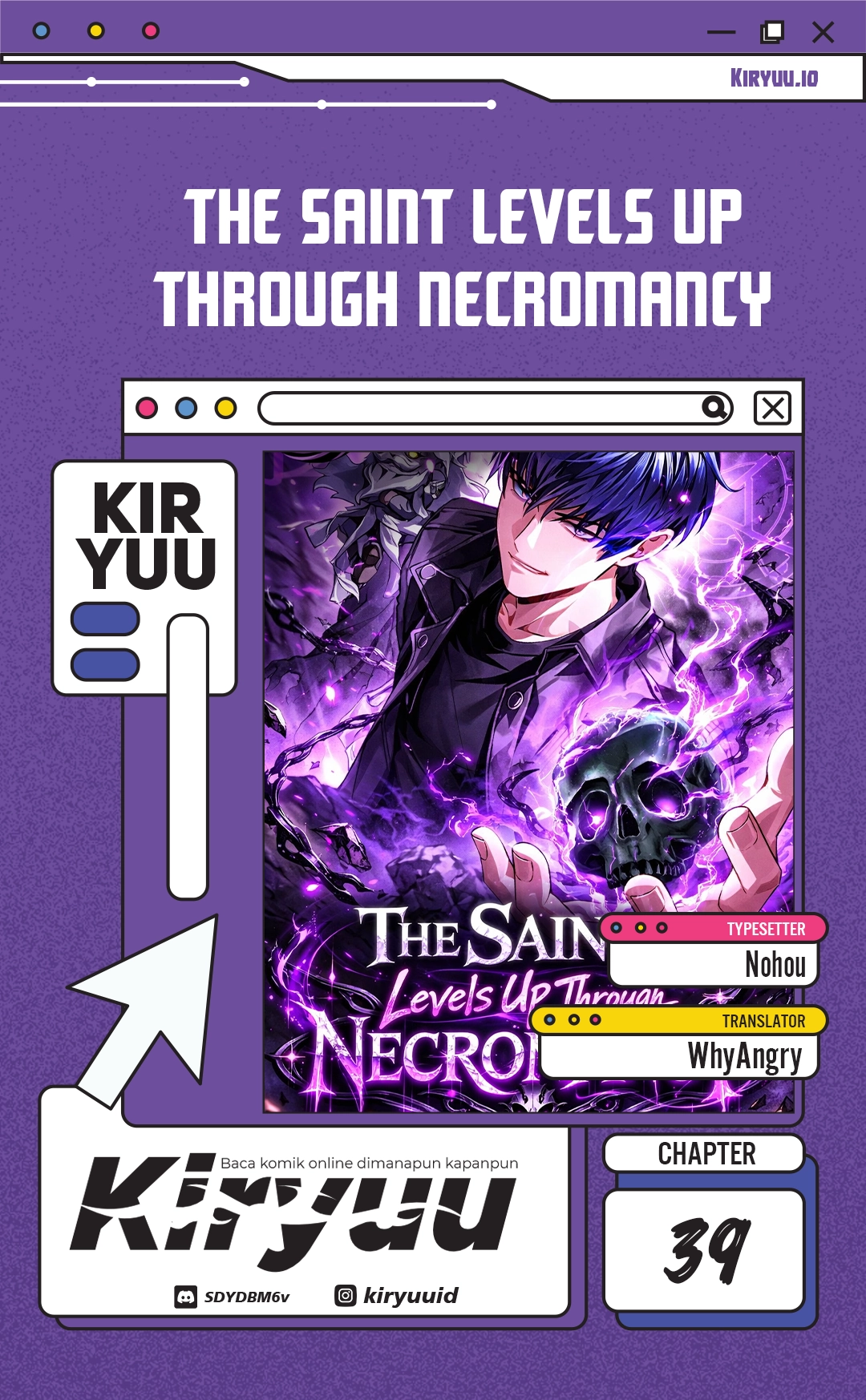 Komik The Saint Levels Up Through Necromancy Chapter 39 gambar 1