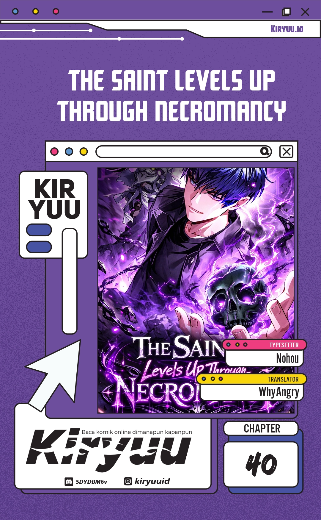 Manhwa The Saint Levels Up Through Necromancy Chapter 40 gambar 2