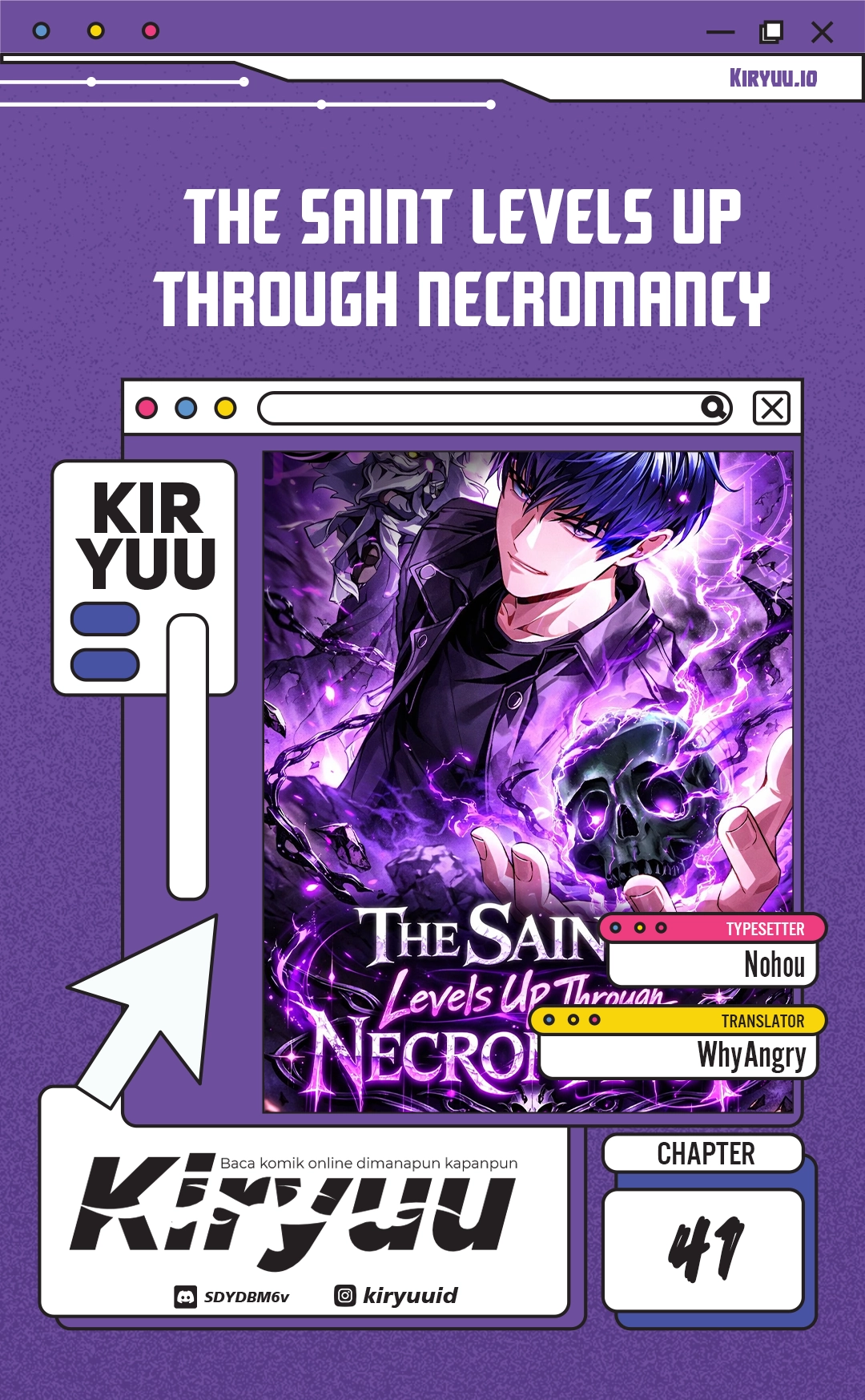 Manhwa The Saint Levels Up Through Necromancy Chapter 41 gambar 2