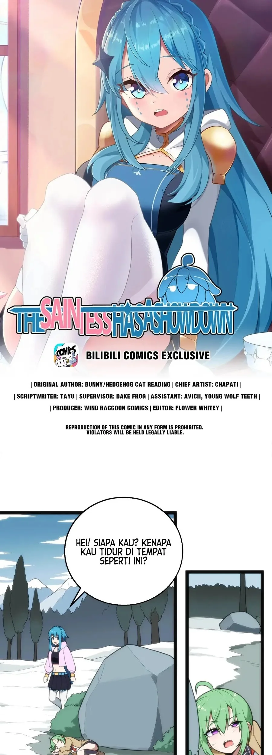 Manhua The Saintess Has a Showdown Chapter 142 gambar 2
