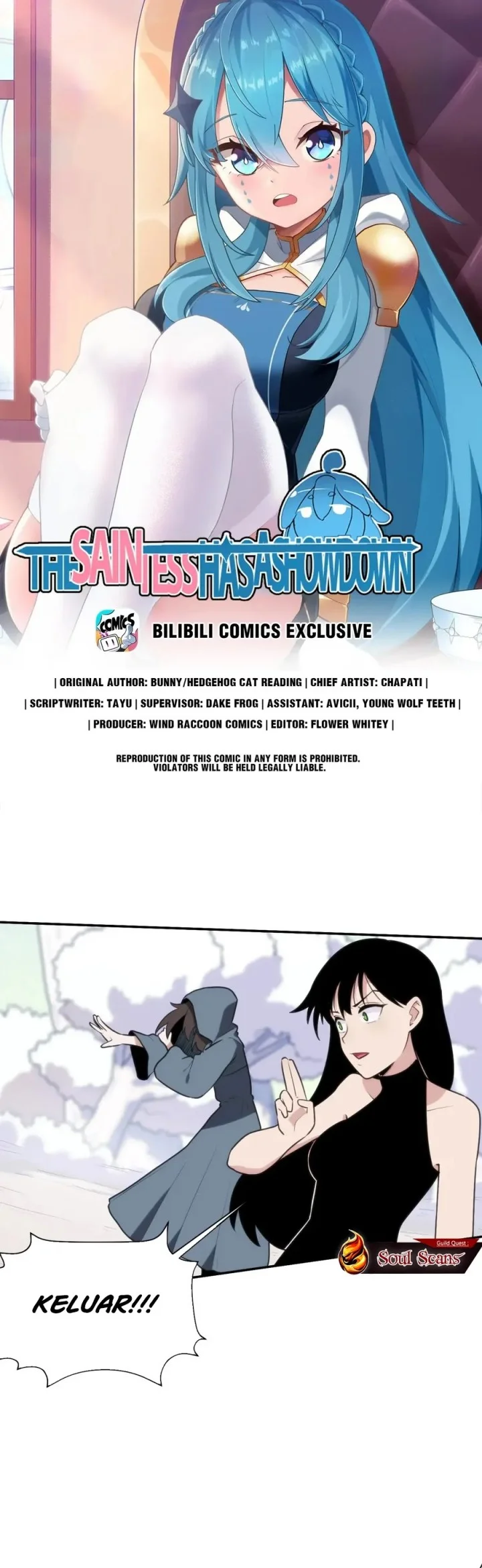 Manhua The Saintess Has a Showdown Chapter 155 gambar 2