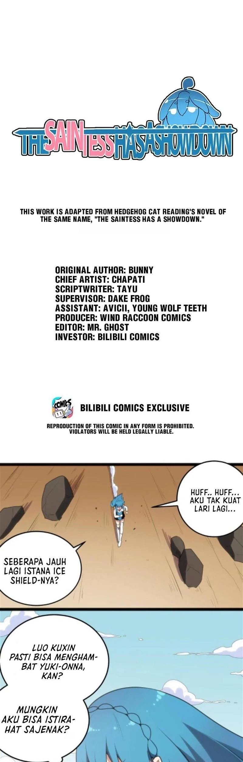 Manhua The Saintess Has a Showdown Chapter 41 gambar 2