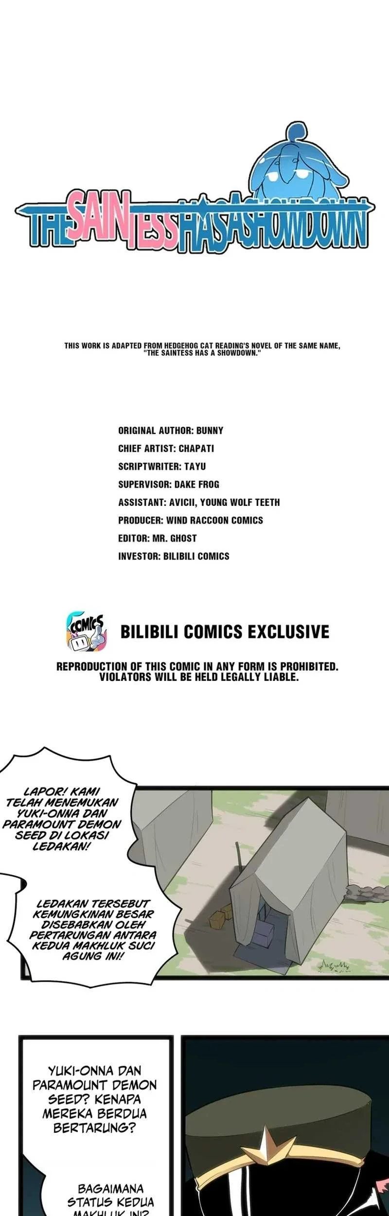 Manhua The Saintess Has a Showdown Chapter 72 gambar 2