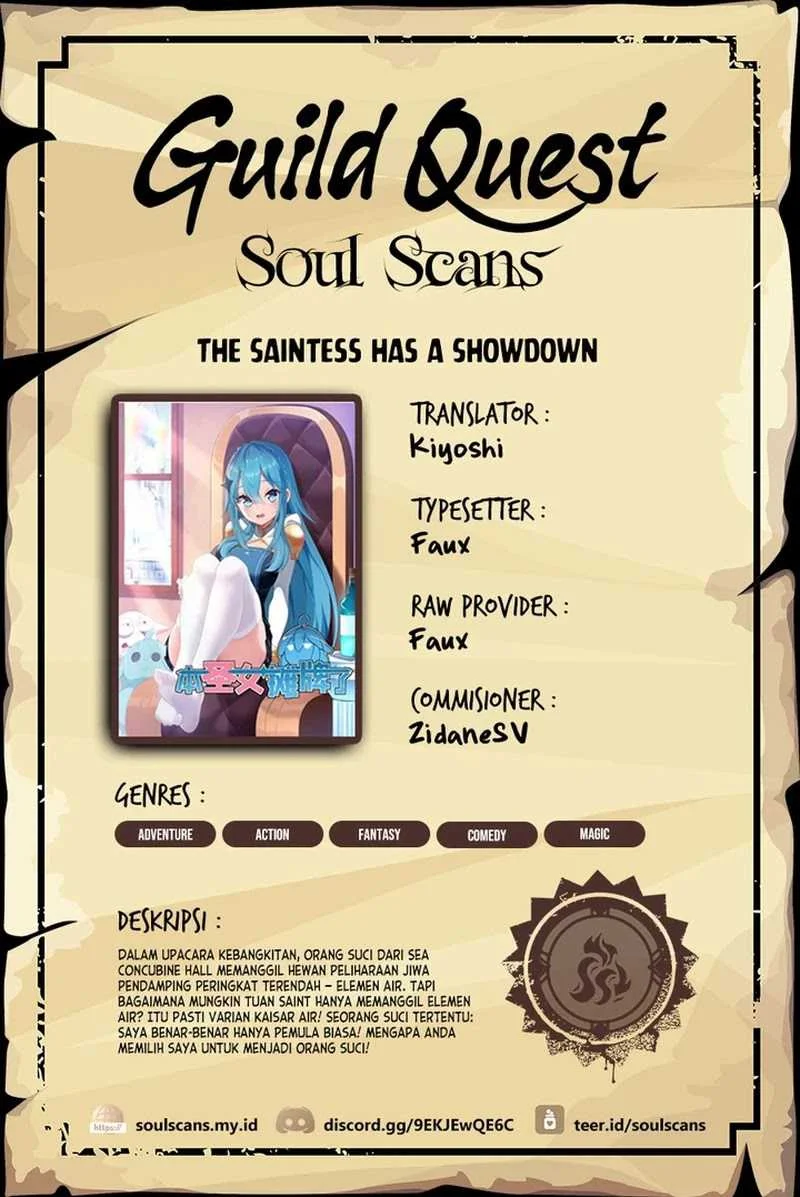 Komik The Saintess Has a Showdown Chapter 73 gambar 1