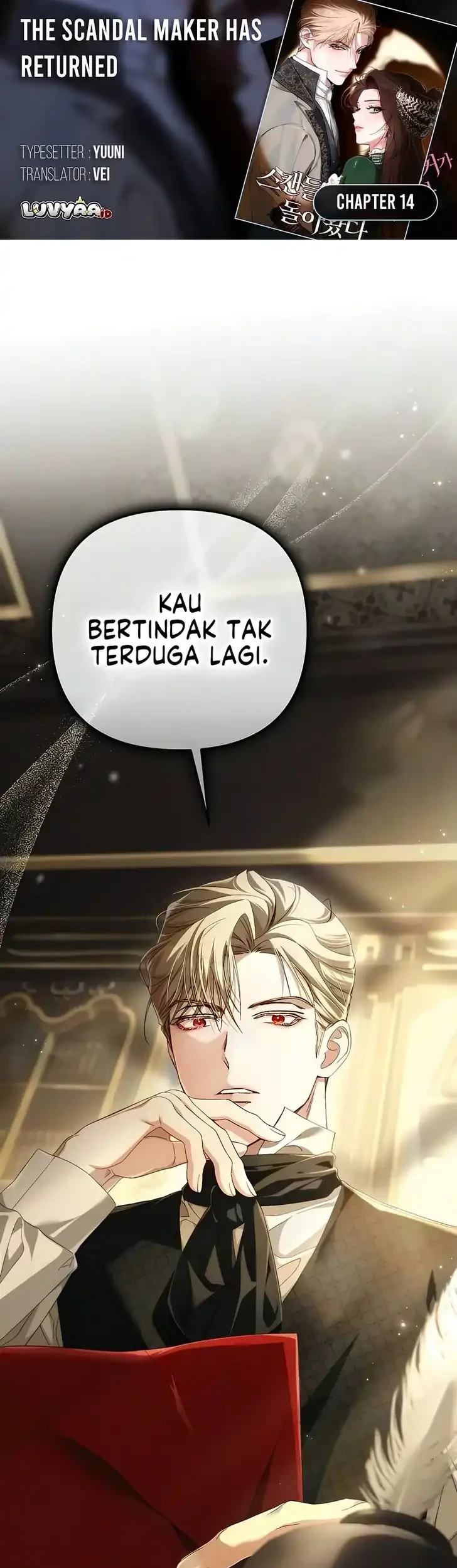 Komik The Scandal Maker Has Returned Chapter 14 gambar 1