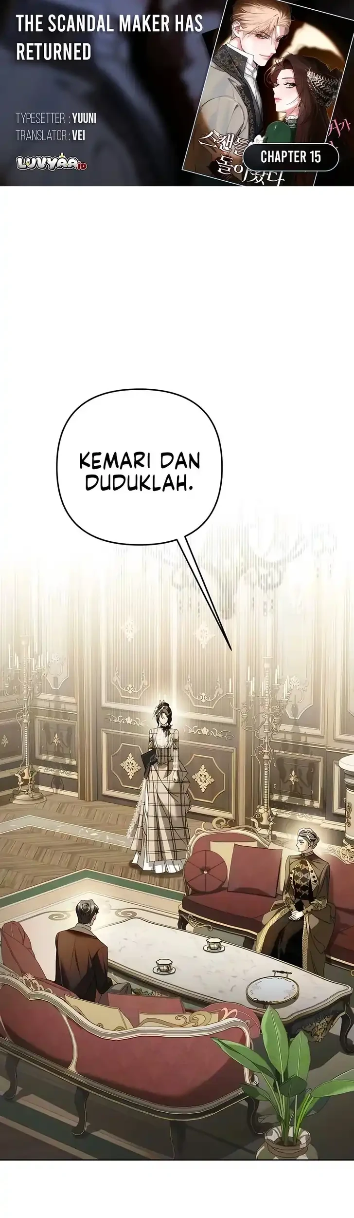 Komik The Scandal Maker Has Returned Chapter 15 gambar 1