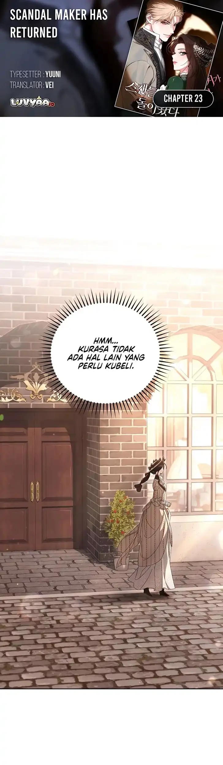 Komik The Scandal Maker Has Returned Chapter 23 gambar 1