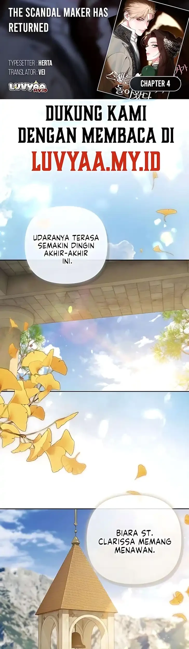 Komik The Scandal Maker Has Returned Chapter 4 gambar 1