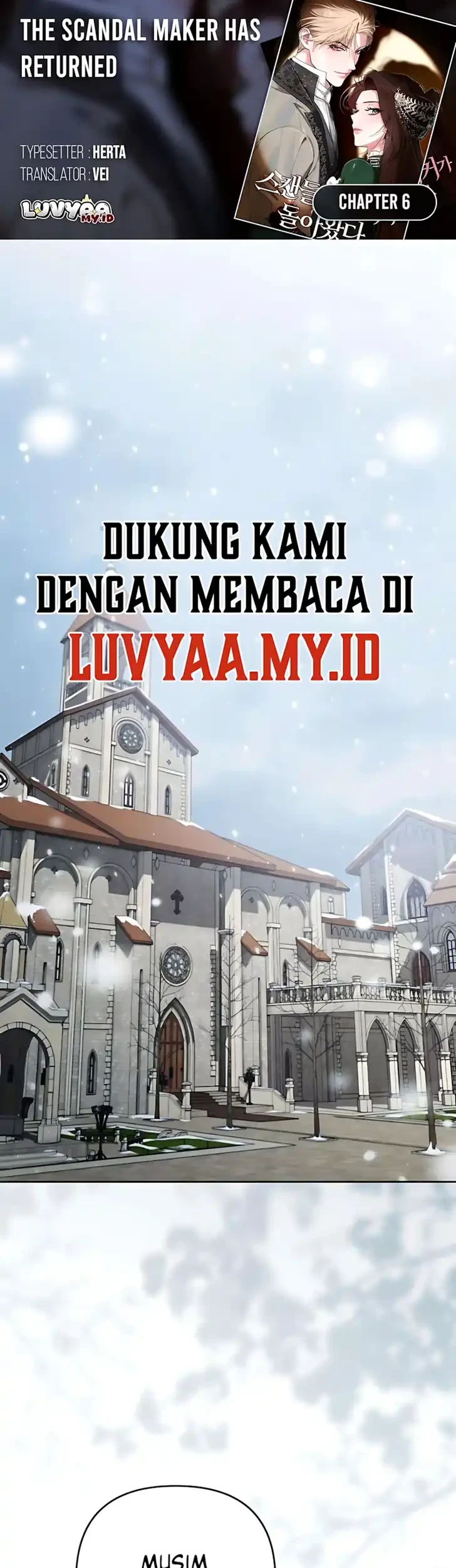 Komik The Scandal Maker Has Returned Chapter 6 gambar 1