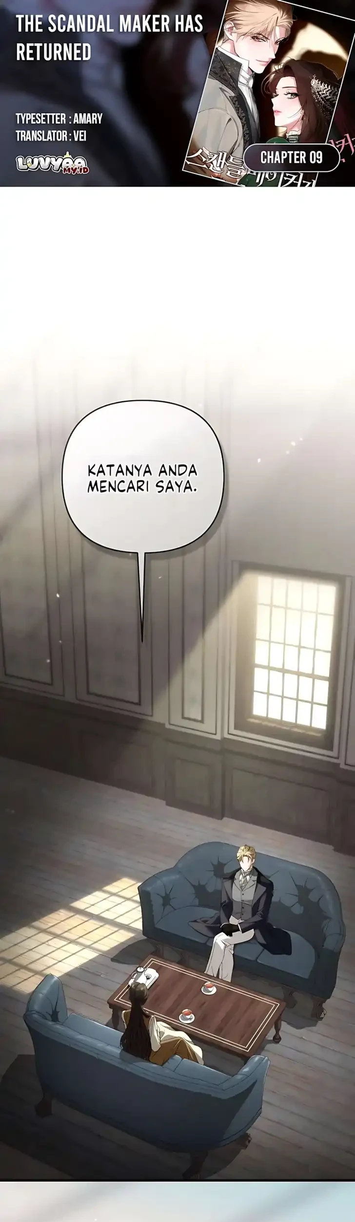 Komik The Scandal Maker Has Returned Chapter 9 gambar 1