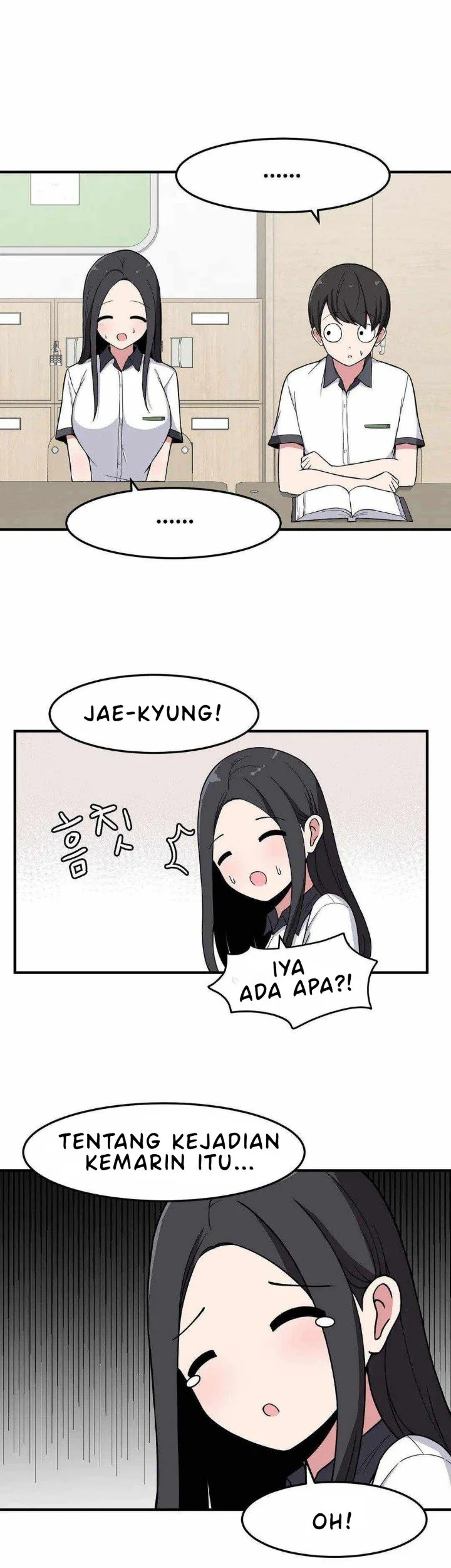 Manhwa The Secret of the Partner Next to You Chapter 15 gambar 2