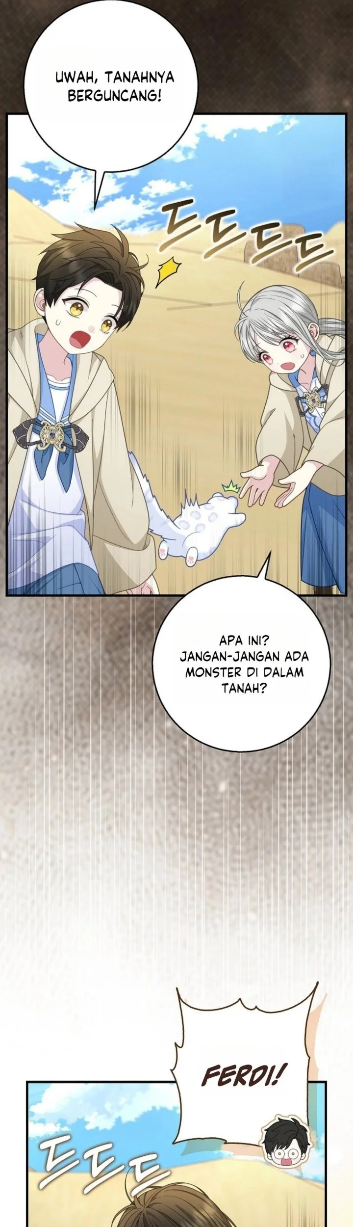 The Snow Leopard Baby of the Black Leopard Family Chapter 80 Gambar 3