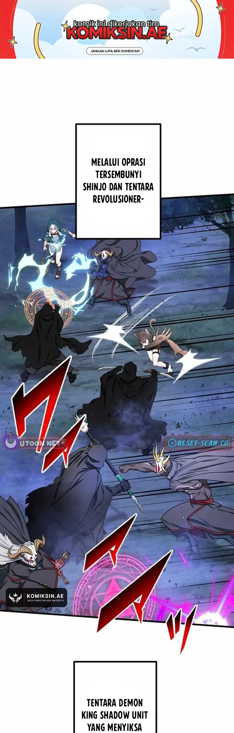Manga The strongest assassin gets transferred to another world with his whole class Chapter 88 gambar 2