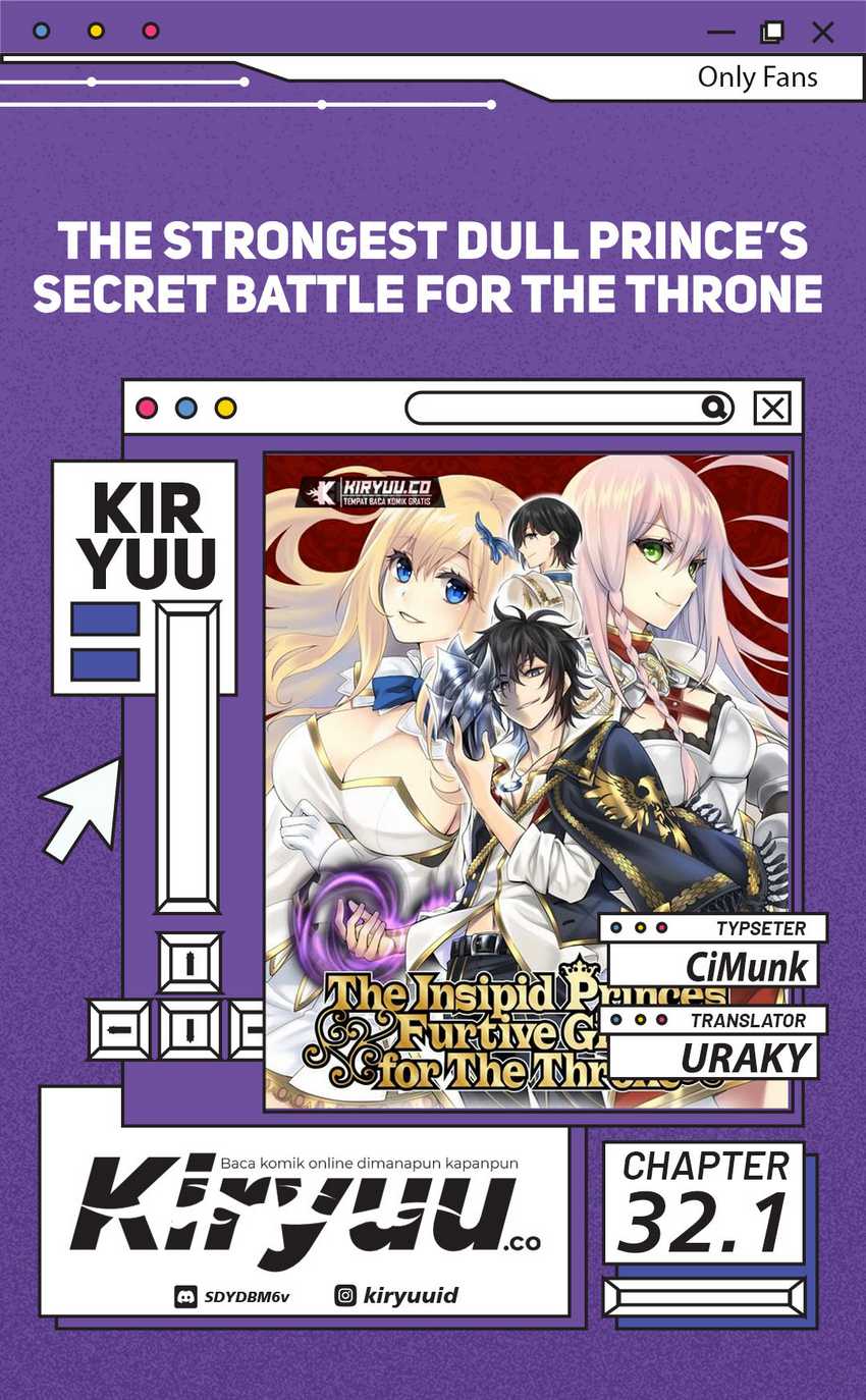 Komik The Strongest Dull Prince’s Secret Battle for the Throne Chapter 32.1 gambar 1