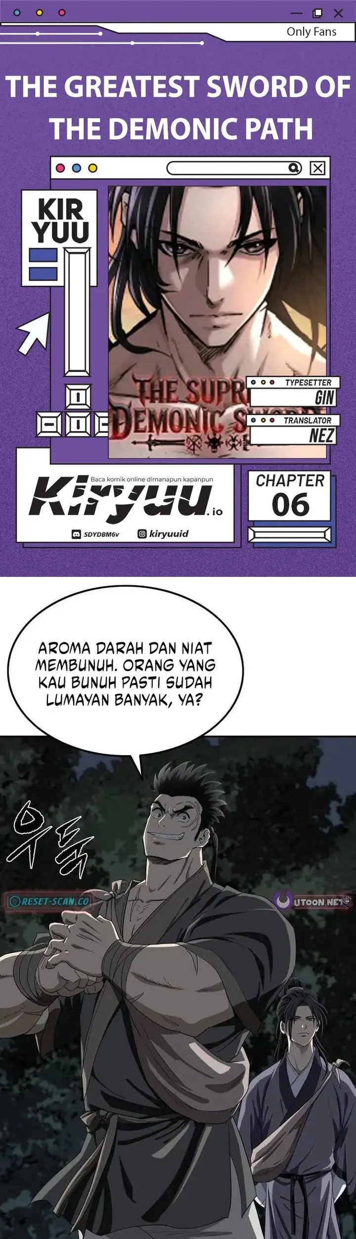 Komik The Supreme Demon Swordmaster Chapter 6 gambar 1