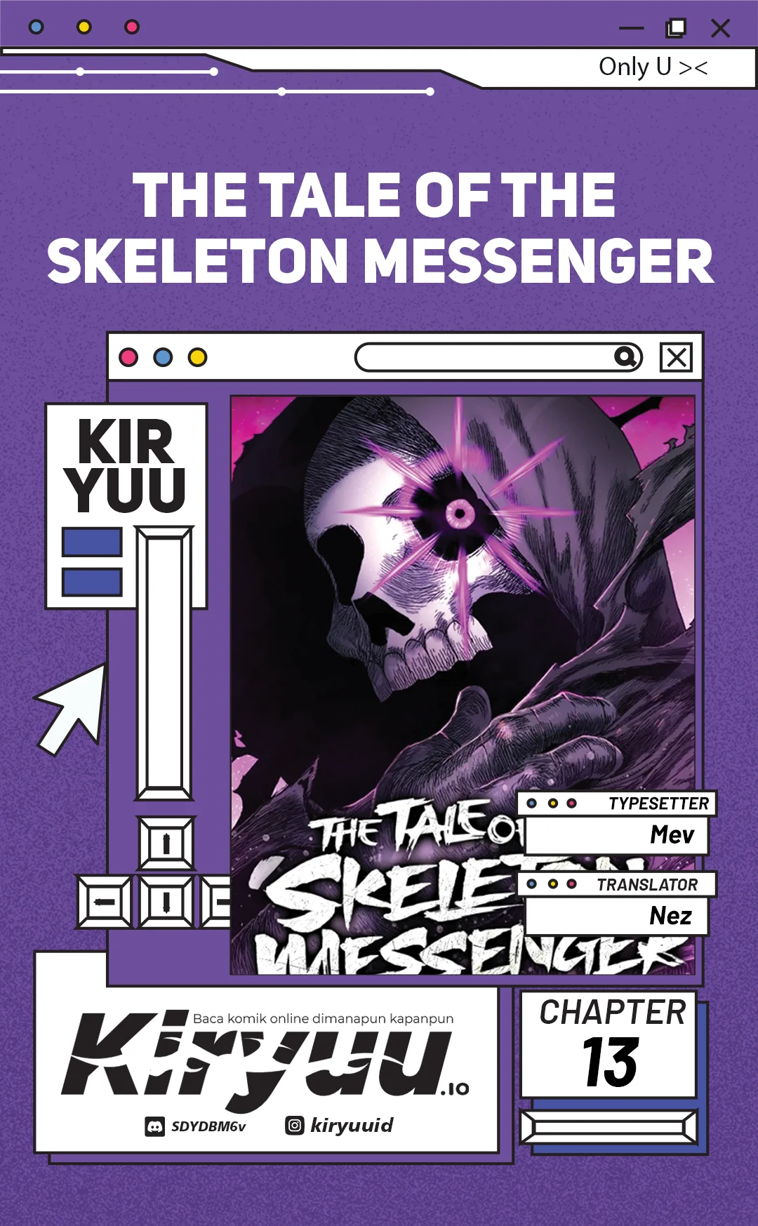 Komik The Tale of the Skeleton Messenger Chapter 13 gambar 1