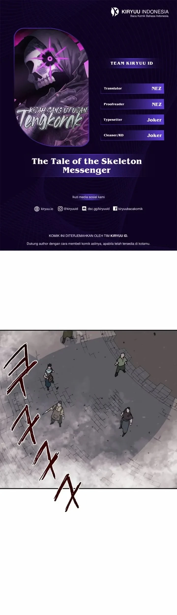 Komik The Tale of the Skeleton Messenger Chapter 34 gambar 1