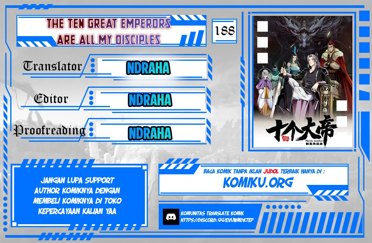 Komik The Ten Great Emperors Are All My Disciples Chapter 188 gambar 1