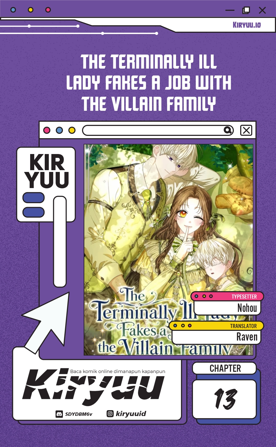 Manhwa The Terminally Ill Lady Fakes a Job with the Villain Family Chapter 13 gambar 2