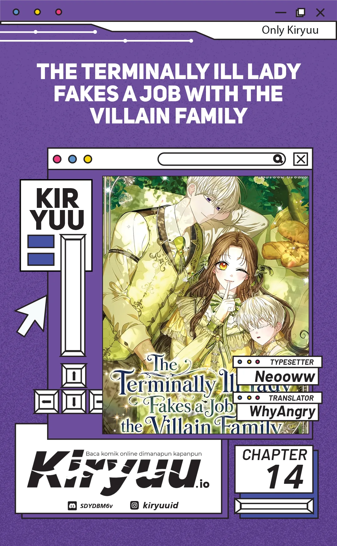 Komik The Terminally Ill Lady Fakes a Job with the Villain Family Chapter 14 gambar 1