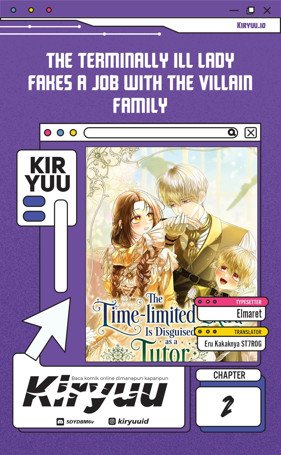 Komik The Terminally Ill Lady Fakes a Job with the Villain Family Chapter 2 gambar 1