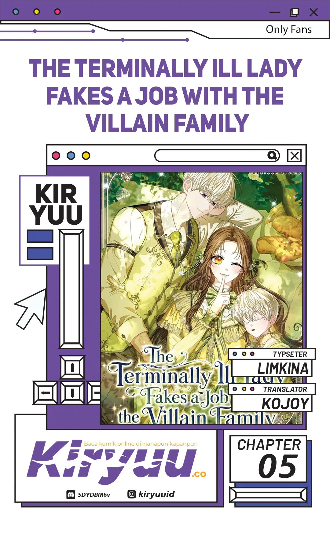 Komik The Terminally Ill Lady Fakes a Job with the Villain Family Chapter 5 gambar 1