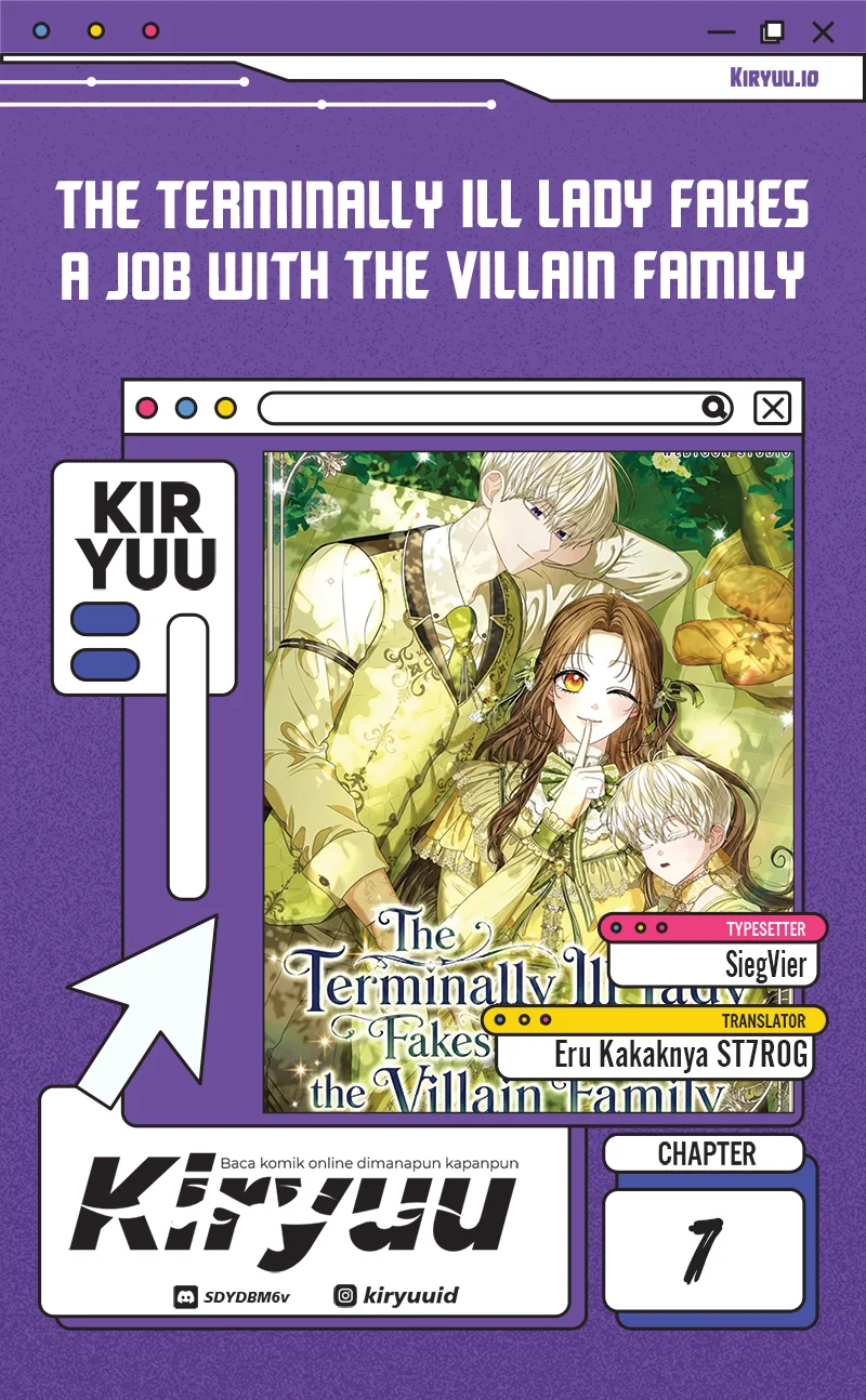 Komik The Terminally Ill Lady Fakes a Job with the Villain Family Chapter 7 gambar 1