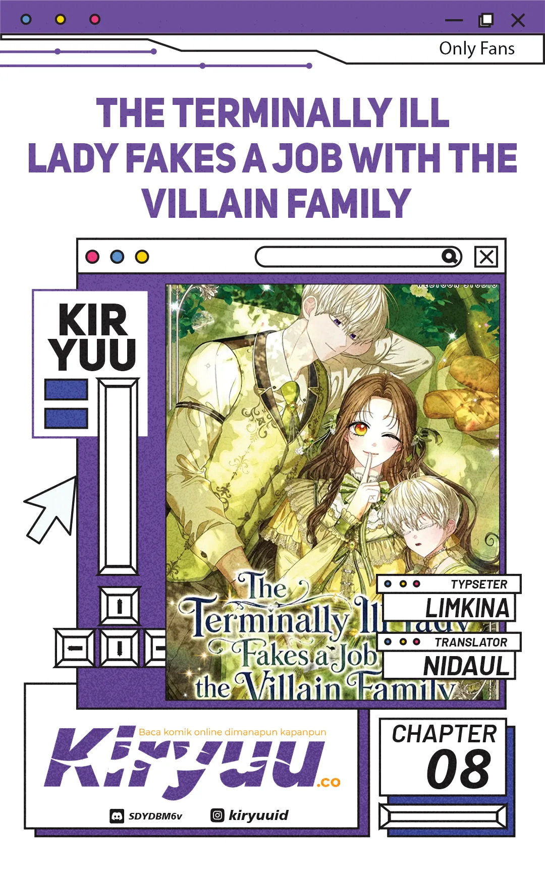 Komik The Terminally Ill Lady Fakes a Job with the Villain Family Chapter 8 gambar 1