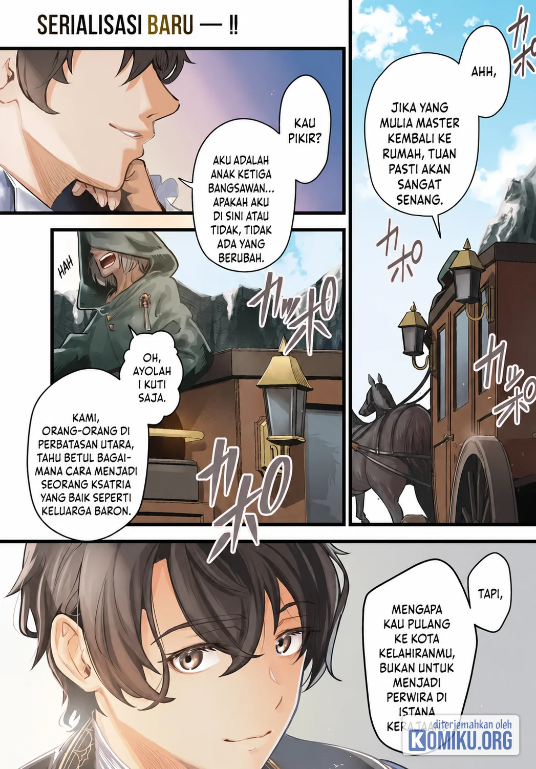 Komik The Third Son of a Knight Baron Family's True Ambition Chapter 1 gambar 1