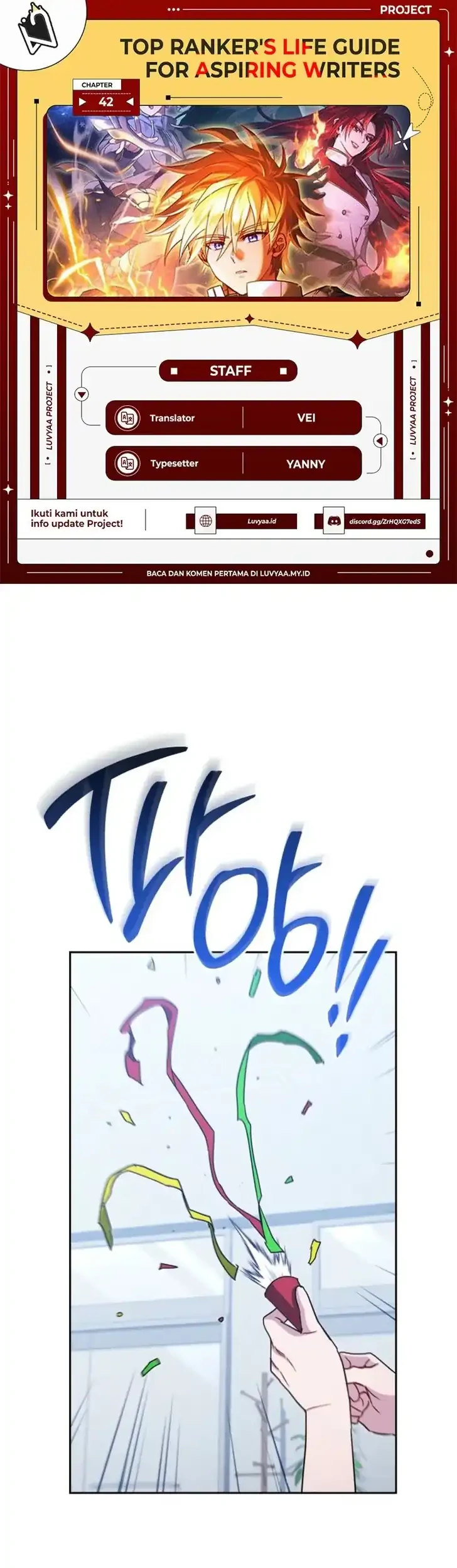 Komik The Top Ranker’s Aspiring Writer Life Manual Chapter 42 gambar 1